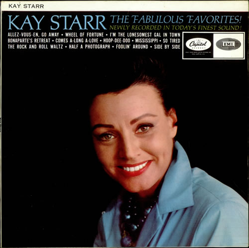 Kay Starr The Fabulous Favorites! vinyl LP album (LP record) UK KYRLPTH529935