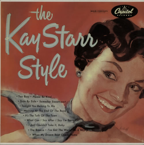 Kay Starr The Kay Starr Style vinyl LP album (LP record) French KYRLPTH614297