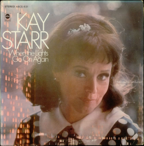 Kay Starr When The Lights Go On Again vinyl LP album (LP record) US KYRLPWH545358