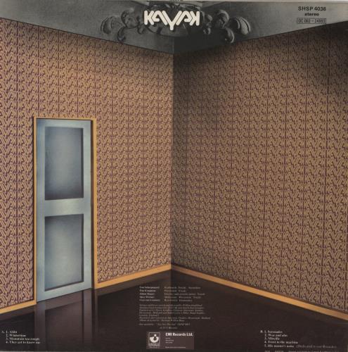 Kayak Kayak vinyl LP album (LP record) UK KYKLPKA864374
