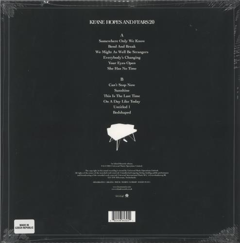 Keane (00s) Hopes And Fears: 20th Anniversary - Galaxy Effect Vinyl - Sealed vinyl LP album (LP record) UK KANLPHO861426