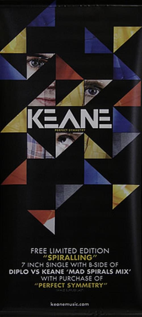 Keane (00s) Perfect Symmetry display US KANDIPE487106