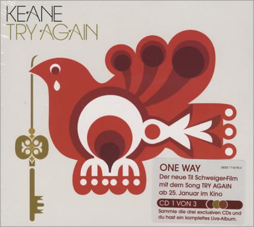 Keane (00s) Try Again 3-CD album set (Triple CD) German KAN3CTR392070