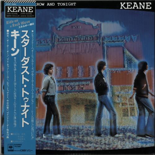 Keane (70s) Today, Tomorrow And Tonight + Obi vinyl LP album (LP record) Japanese K8BLPTO649093