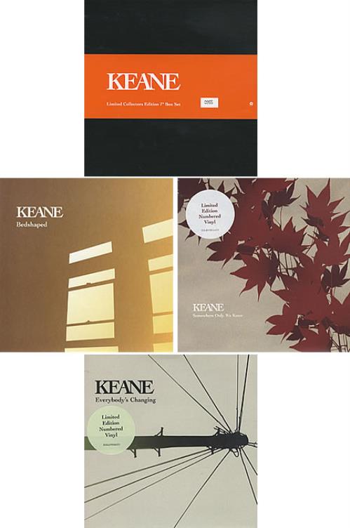 Keane 00s Fanclub 7 Box Box Not Mint Uk Box Set 306980