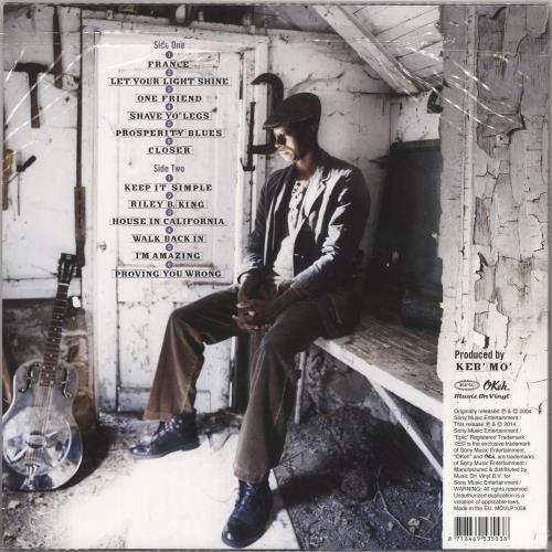 Keb' Mo' Keep It Simple - 180gm Vinyl - Sealed vinyl LP album (LP record) Dutch 0GILPKE736515