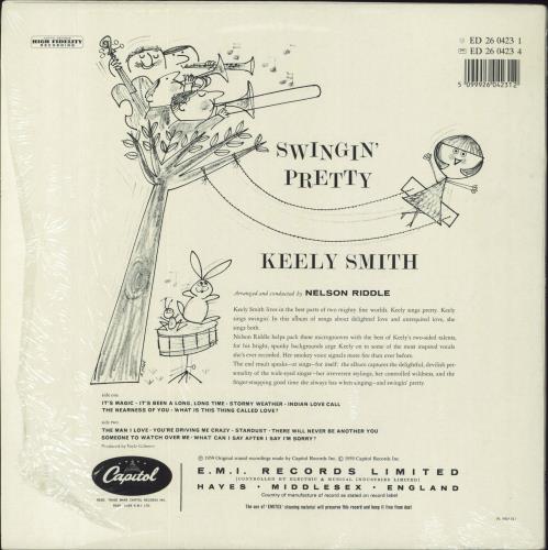Keely Smith Swingin' Pretty - shrink vinyl LP album (LP record) UK KE4LPSW408990