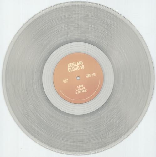 Kehlani Cloud 19 - Clear Vinyl vinyl LP album (LP record) US 4GKLPCL879647