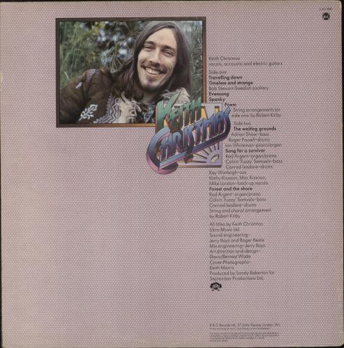Keith Christmas Pigmy - EX vinyl LP album (LP record) UK KCMLPPI887018