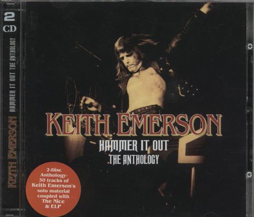 Keith Emerson Hammer It Out - The Anthology 2 CD album set (Double CD) UK KEM2CHA322276