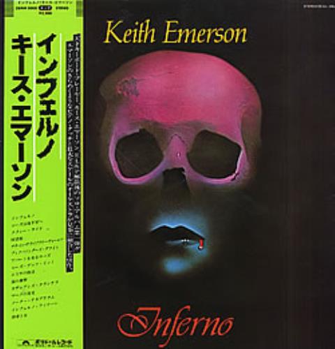 Keith Emerson Inferno vinyl LP album (LP record) Japanese KEMLPIN269293