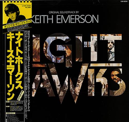 Keith Emerson Nighthawks vinyl LP album (LP record) Japanese KEMLPNI200481