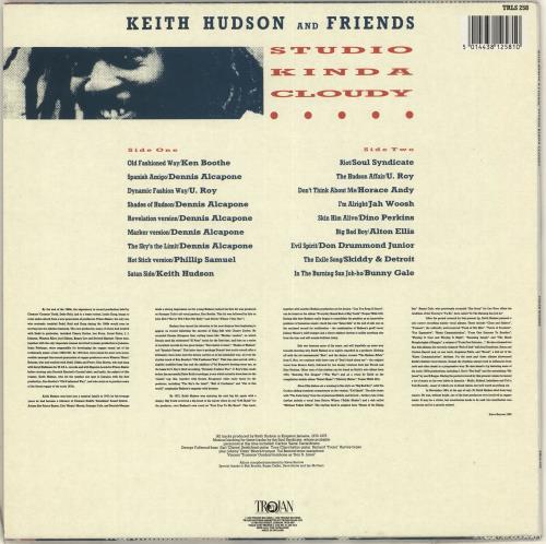 Keith Hudson Studio Kinda Cloudy - Keith Hudson And Friends vinyl LP album (LP record) UK QEILPST707881