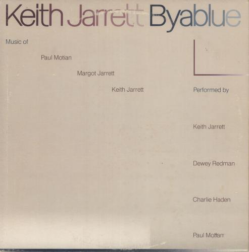 Keith Jarrett Byablue vinyl LP album (LP record) US KJRLPBY737963