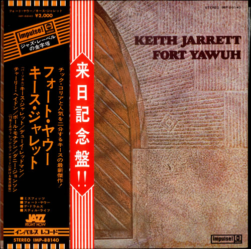 Keith Jarrett Fort Yawuh vinyl LP album (LP record) Japanese KJRLPFO509099