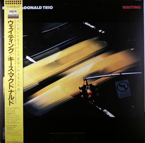 Keith MacDonald Waiting vinyl LP album (LP record) Japanese KJJLPWA551522