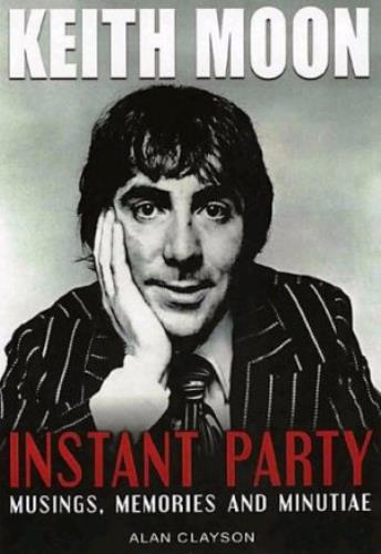 Keith Moon Instant Party book UK K-MBKIN377775