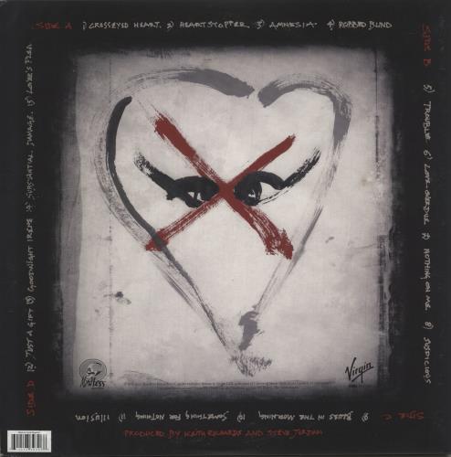 Keith Richards Crosseyed Heart - EX 2-LP vinyl record set (Double LP Album) UK KRI2LCR873099