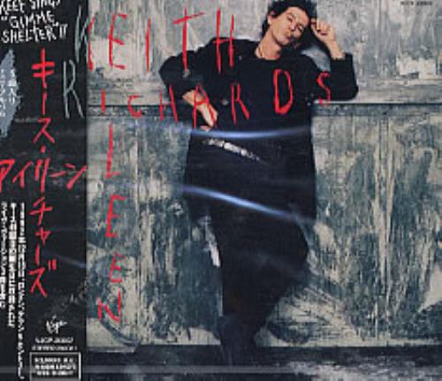 Keith Richards Eileen CD single (CD5 / 5") Japanese KRIC5EI18221