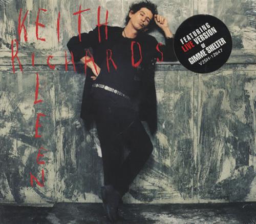 Keith Richards Eileen CD single (CD5 / 5") US KRIC5EI377802