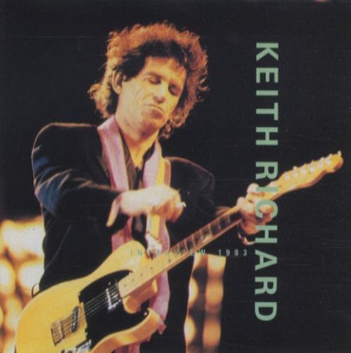 Keith Richards Interview 1983 CD album (CDLP) UK KRICDIN52308