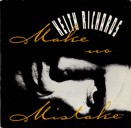 Keith Richards Make No Mistake 7" vinyl single (7 inch record / 45) Australian KRI07MA585680