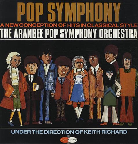 Keith Richards Pop Symphony vinyl LP album (LP record) UK KRILPPO330302