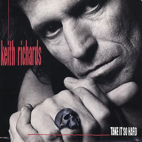Keith Richards Take It So Hard 7" vinyl single (7 inch record / 45) Canadian KRI07TA117516