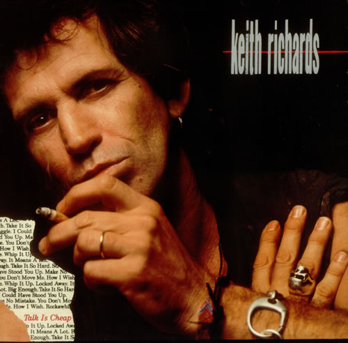 Keith Richards Talk Is Cheap vinyl LP album (LP record) German KRILPTA103264