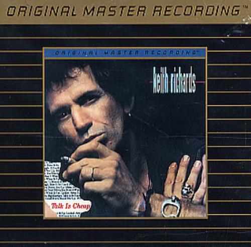 Keith Richards Talk Is Cheap CD album (CDLP) US KRICDTA01807
