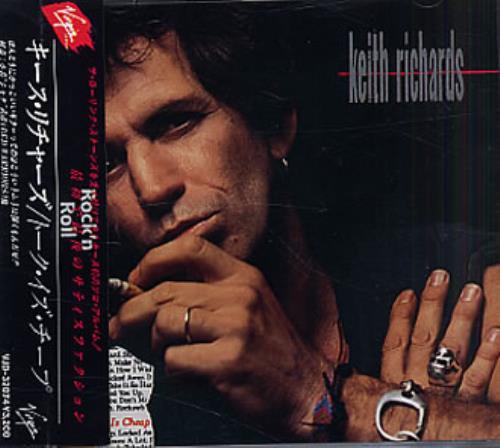 Keith Richards Talk Is Cheap CD album (CDLP) Japanese KRICDTA331598