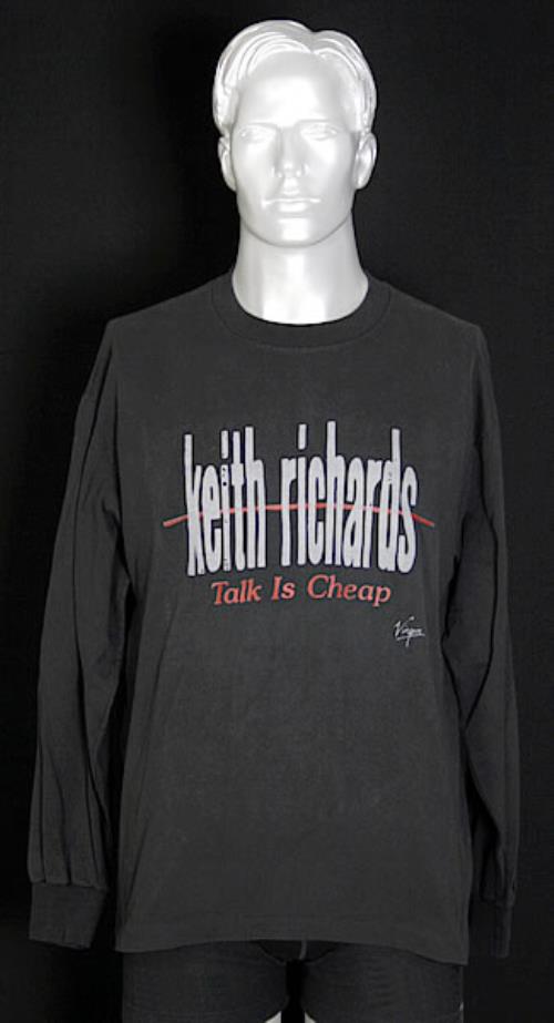 Keith Richards Talk Is Cheap t-shirt US KRITSTA455461