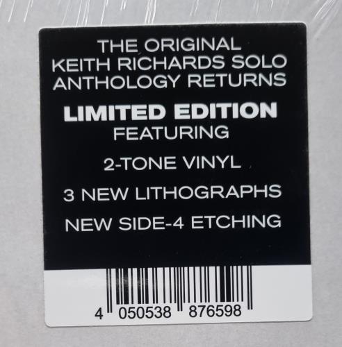 Keith Richards Vintage Vinos - 2-Tone Vinyl - RSD 2023 - Sealed 2-LP vinyl record set (Double LP Album) UK KRI2LVI811105