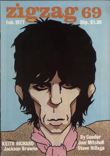 Keith Richards ZigZag 69 magazine UK KRIMAZI767680