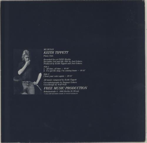 Keith Tippett Mujician vinyl LP album (LP record) German KTGLPMU704044
