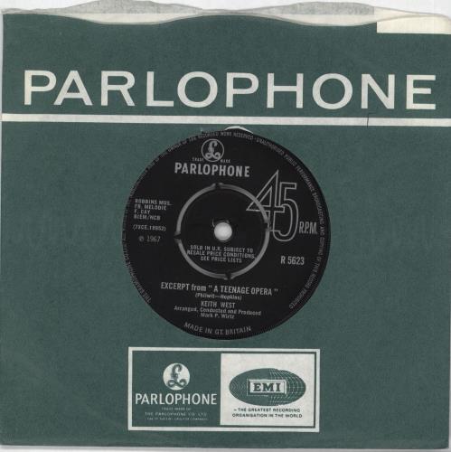 Keith West Excerpt From 'A Teenage Opera' - 4pr 7" vinyl single (7 inch record / 45) UK KEZ07EX552466