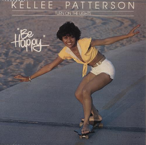 Kellee Patterson Turn On The Lights - Be Happy - Factory Sample vinyl LP album (LP record) UK KQ6LPTU745159