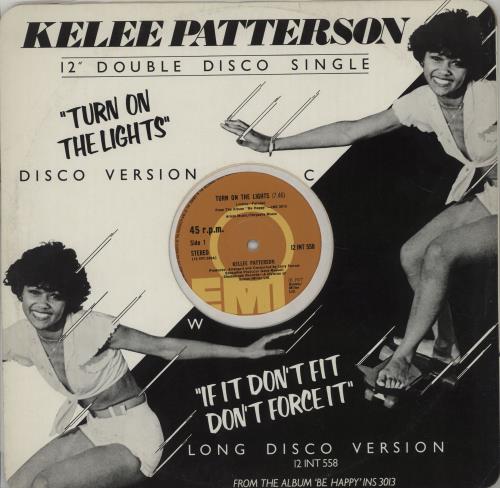 Kellee Patterson Turn On The Lights 12" vinyl single (12 inch record / Maxi-single) UK KQ612TU664969