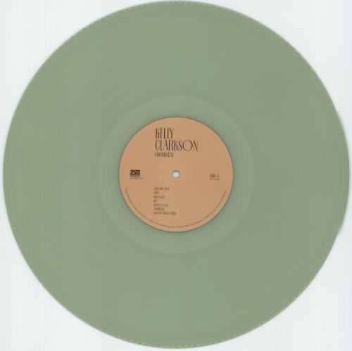 Kelly Clarkson Chemistry - Coke Bottle Clear Vinyl vinyl LP album (LP record) UK KCRLPCH877277