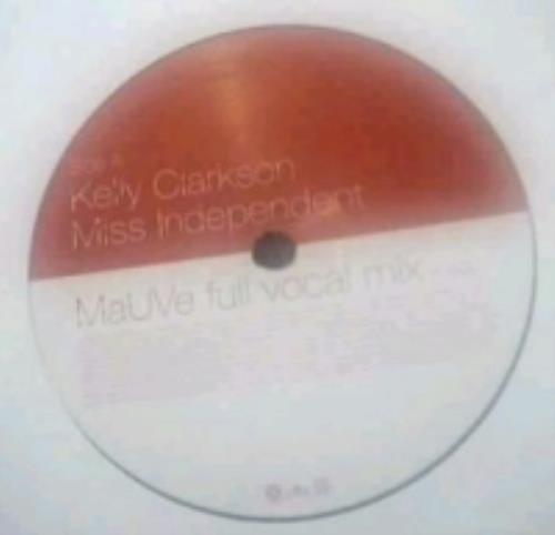 Kelly Clarkson Miss Independent 12" vinyl single (12 inch record / Maxi-single) UK KCR12MI256004