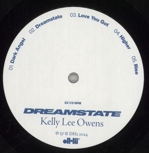 Kelly Lee Owens Dreamstate - Black Vinyl vinyl LP album (LP record) UK 45OLPDR860817