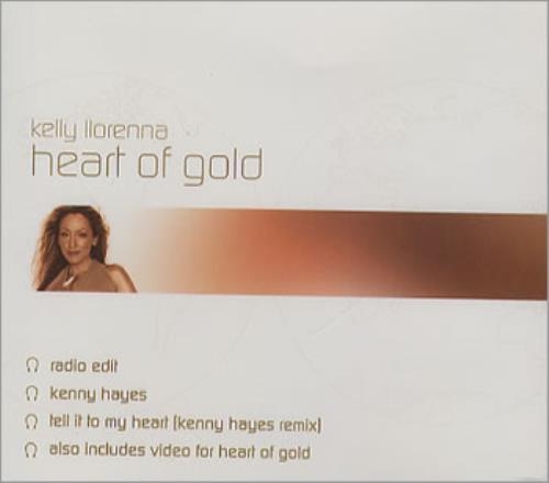 Kelly Llorenna Heart Of Gold CD single (CD5 / 5") UK KLNC5HE354348