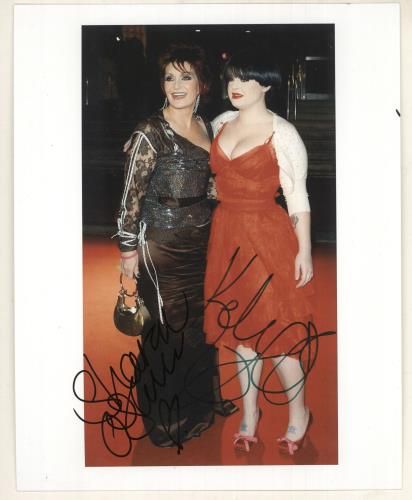 Kelly Osbourne Autographed Photograph photograph UK KOZPHAU734393