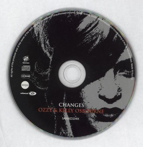 Kelly Osbourne Changes CD single (CD5 / 5") UK KOZC5CH366099