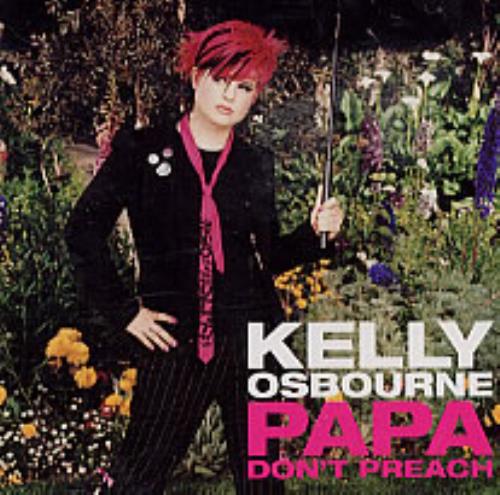 Kelly Osbourne Papa Don't Preach CD single (CD5 / 5") US KOZC5PA219278