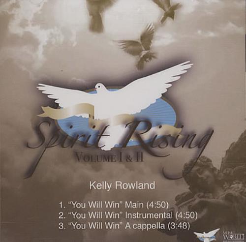 Kelly Rowland You Will Win CD single (CD5 / 5") US KLWC5YO386262