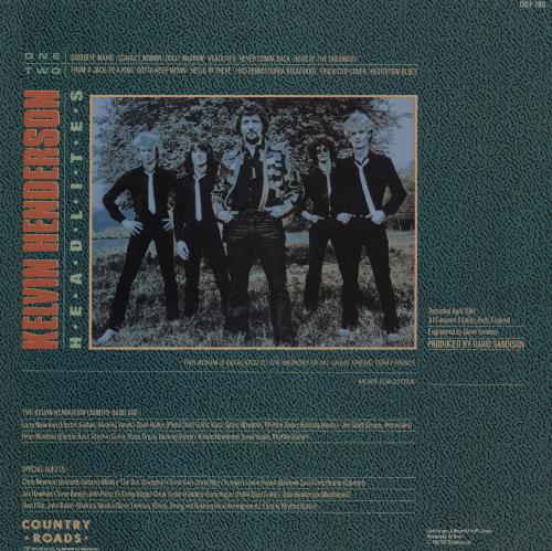 Kelvin Henderson Headlites vinyl LP album (LP record) UK 2F5LPHE759510