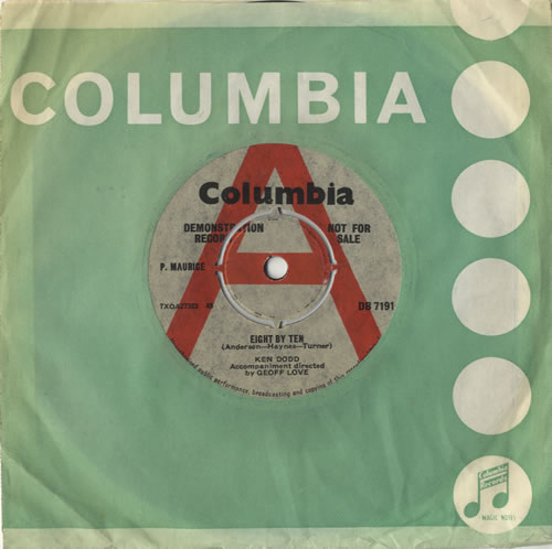 Ken Dodd Eight By Ten 7" vinyl single (7 inch record / 45) UK KND07EI474195