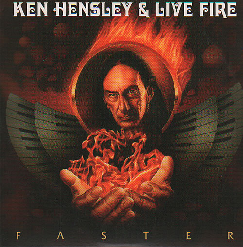 Ken Hensley Faster CD album (CDLP) German KHYCDFA636505