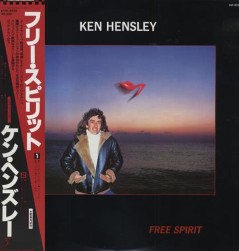 Ken Hensley Free Spirit vinyl LP album (LP record) Japanese KHYLPFR397880